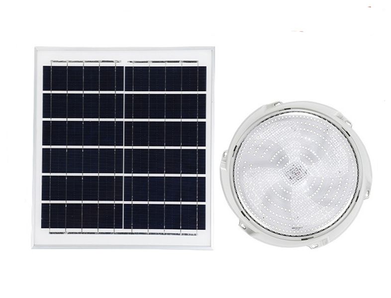 Solar Powered Ceiling Light With Remote Control 350W- SD