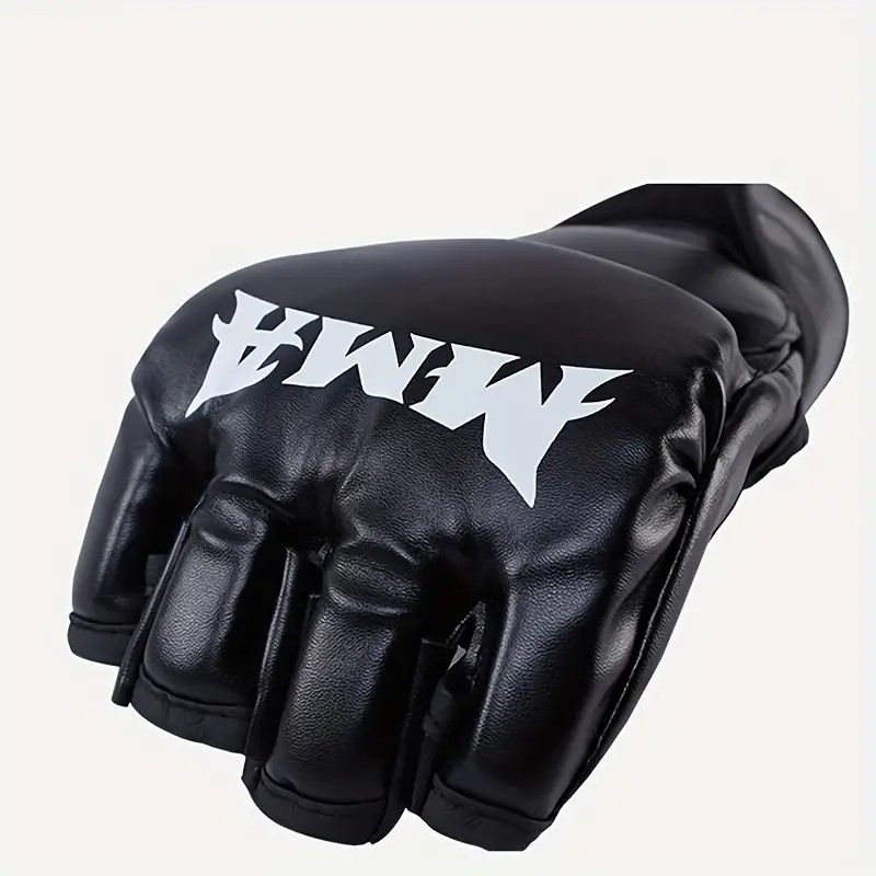 Mma  Martial Arts Fingerless Gloves 