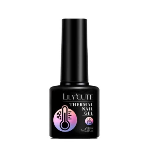 Lilycute Thermal UV 3-Layer Color-Changing Nail Gel - LC-T03