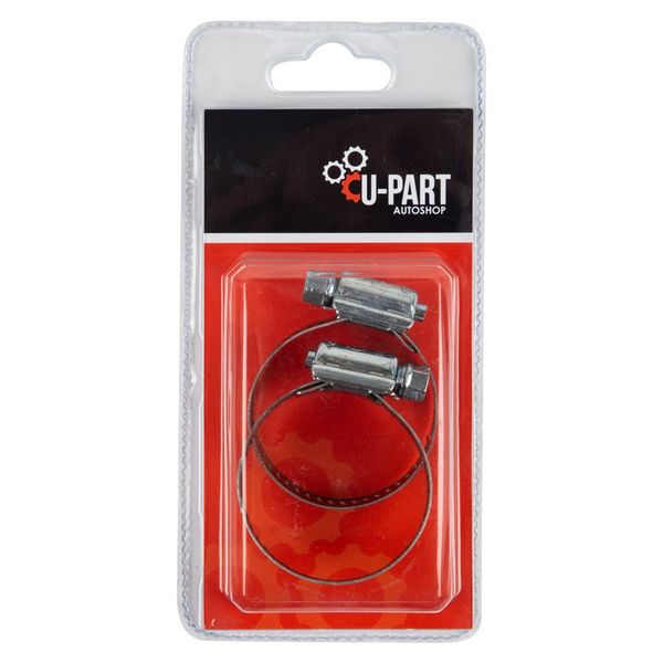 Bulk Pack x 14 U-Part Clamp Hose 19-44mm 2 Piece