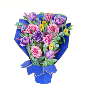 Beautiful Large 3D Pop up Roses with flowers bouquet | Shop Today. Get ...