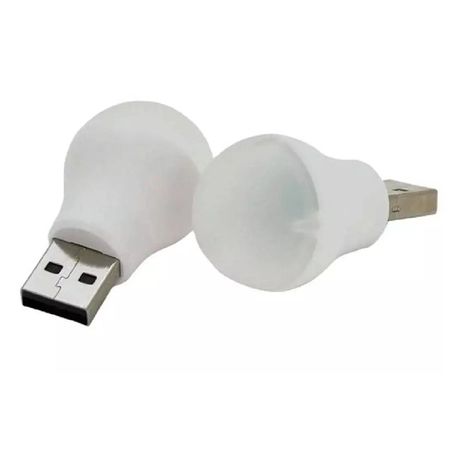 Warm White Mini USB Light Bulb - 2 Pack Image