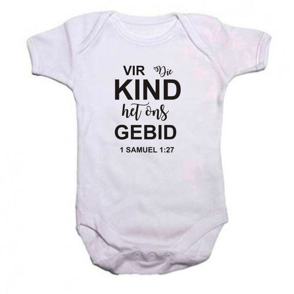 Qtees Africa -Vir die kind het ons gebid baby grow