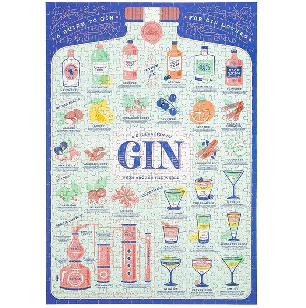 Ridley's Gin Lover's Jigsaw Puzzle 500 Piece