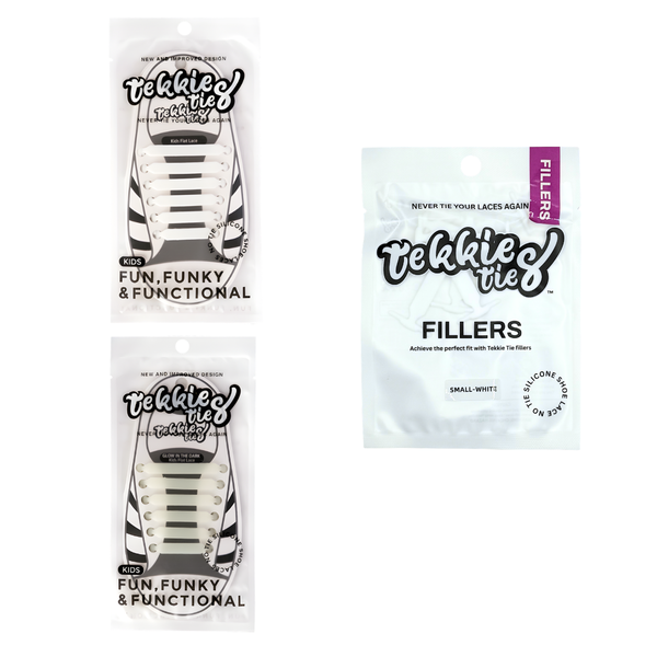 Tekkie Ties Kids Glow-With-Me Pack