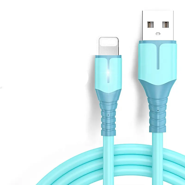 iPhone LED TPE USB Charging Cable - 1m