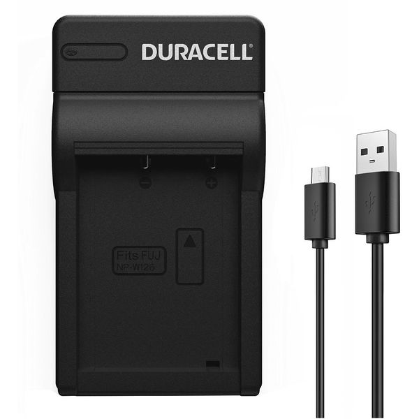 Charger for Fujifilm NP-W126 Battery by Duracell