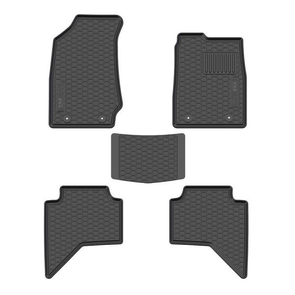 Custom DNA Heavy Duty Mat Set Compatible with Isuzu D-Max Double Cab 2013-