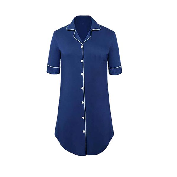 Navy Dty Summer Sleepshirt image