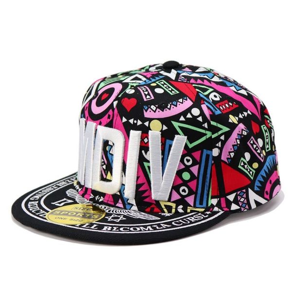Hip-hop style letter embroidery parent-child suit hat