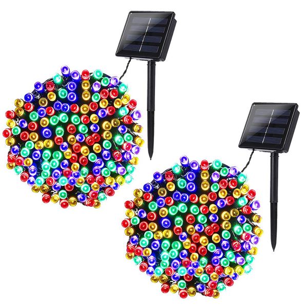 Solar LED Fairy Light 10M Multicolor Pack of 2