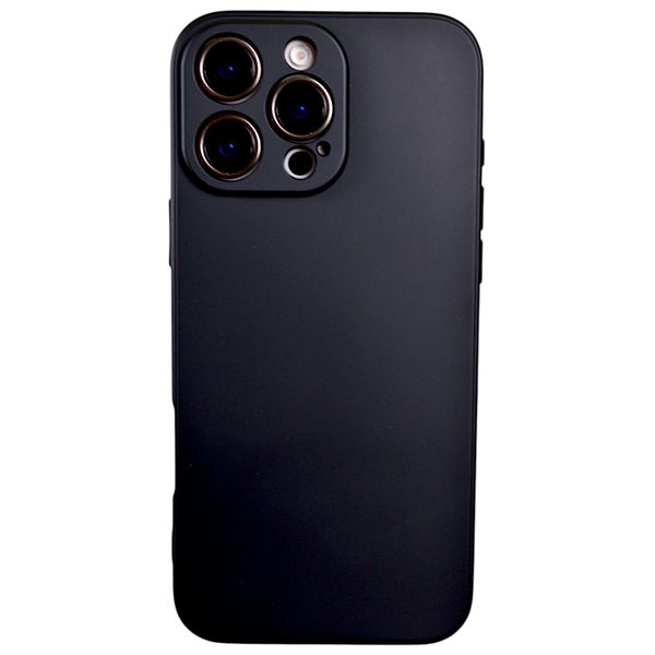 Solid Phone Case with Pro Cam Compatible With Iphone 16 Pro Max - Peachy Pink