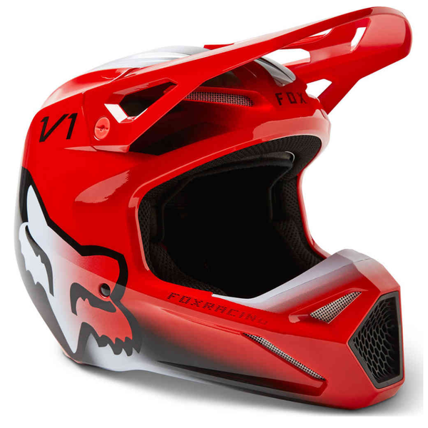 Fox Toxsyk Flo Red Helmet