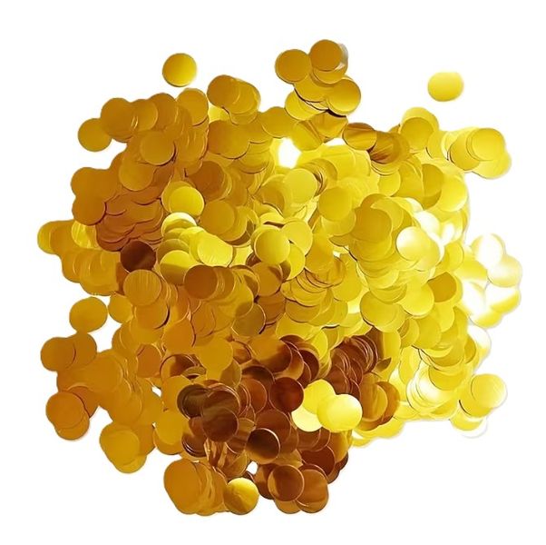 Gold Foil Confetti Round 50gram