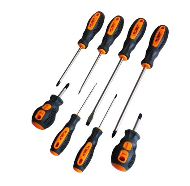 8 Piece Screwdriver Set Rubber Grip Standard Kit (Pack of 8) SDY-94365