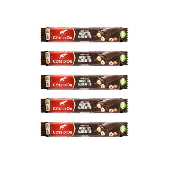Cote D'or Chocolate Bar Dark Wholenut 5 x 45g