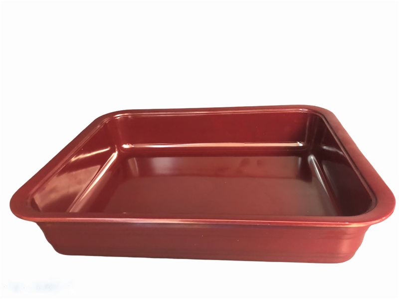 Dalebrook Burgundy Regal Range Rectangular Food Preparation Dish GN1/2