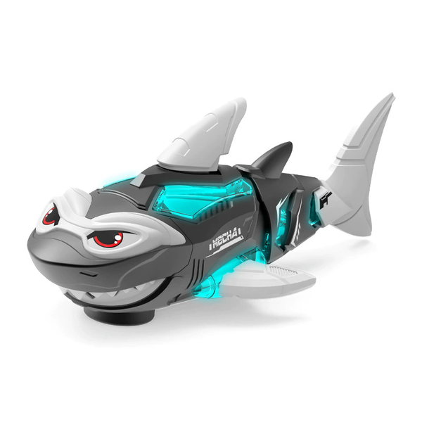 Electric Shark Toy, Interactive Walking Moving with Music &amp; Light