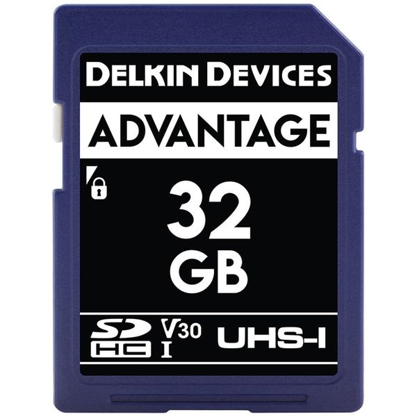 Delkin Devices Advantage 32GB UHS-I SDXC Memory Card (100MB/s)