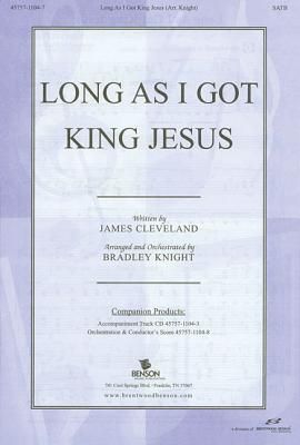 Long as I Got King Jesus Split Track Accompaniment CD