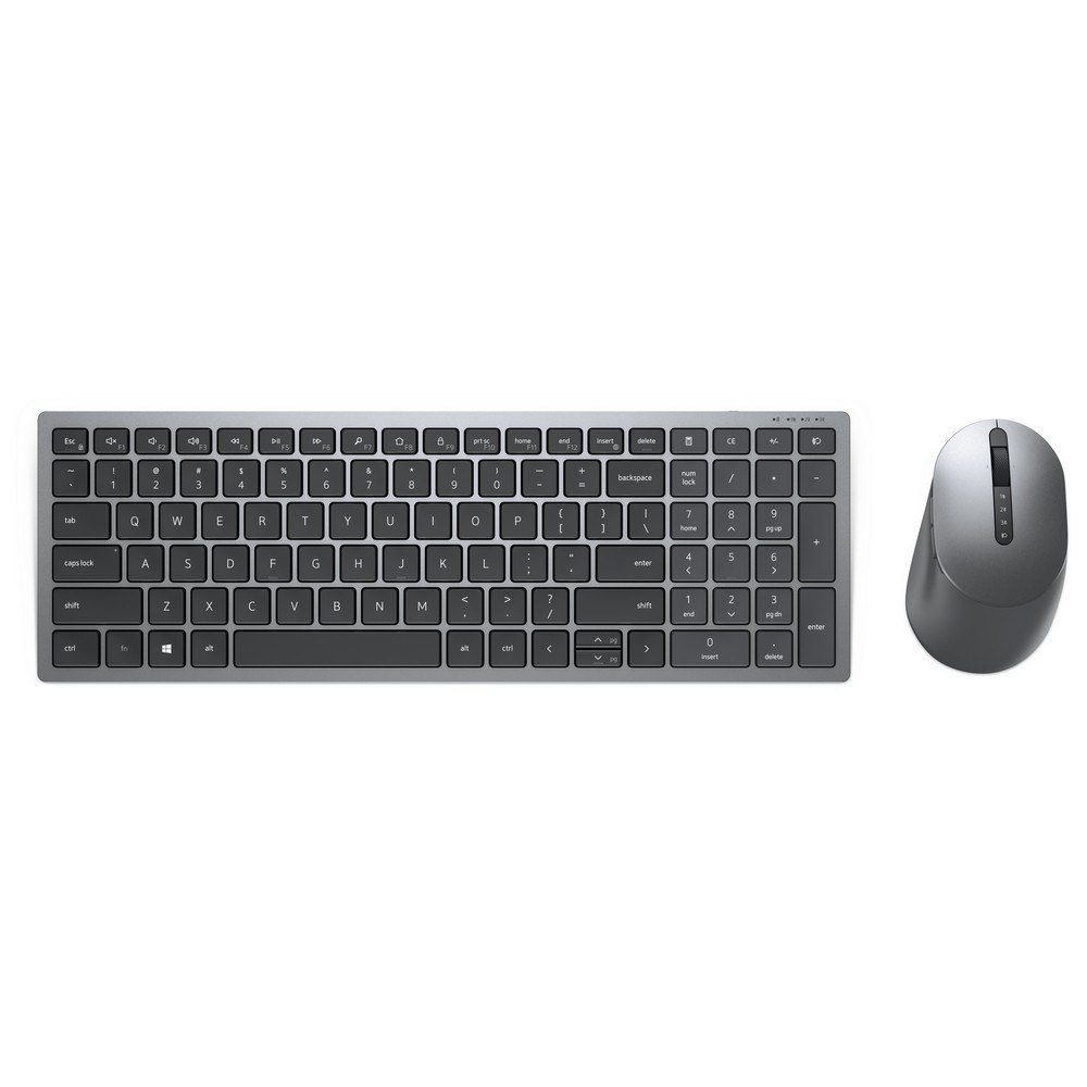 Dell Multi Device Wireless Keyboard and Mouse KM7120W US International ...