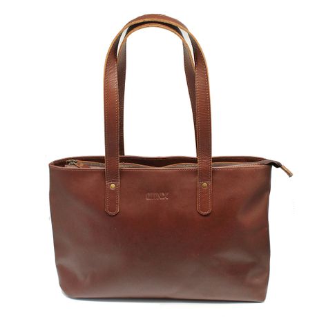 Minx Genuine Leather Miss Rosie Handbag Brown Shop Today. Get it Tomorrow takealot