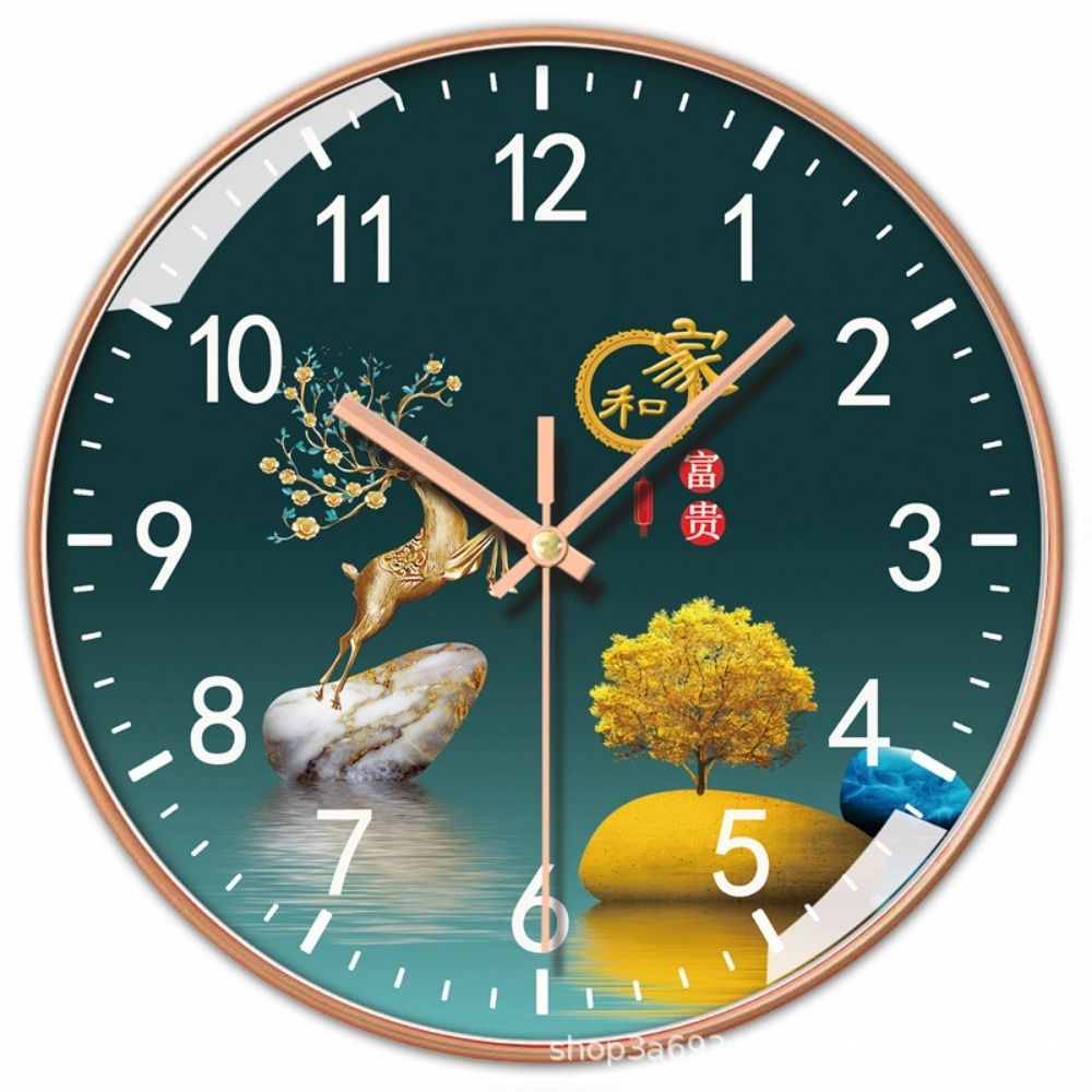 Luxury Silent Quartz Wall Clock - 3 Styles, Home & Office Decor