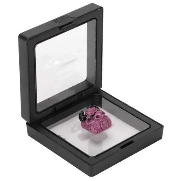 Resin Keycaps Mechanical Cow Pattern Purple
