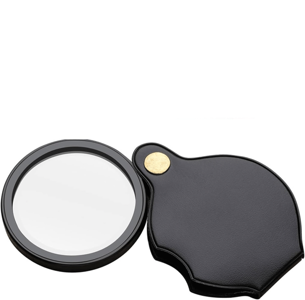 15x Compact Magnifier With Case - Ideal For Reading &amp; Hobbies - 2 Piece