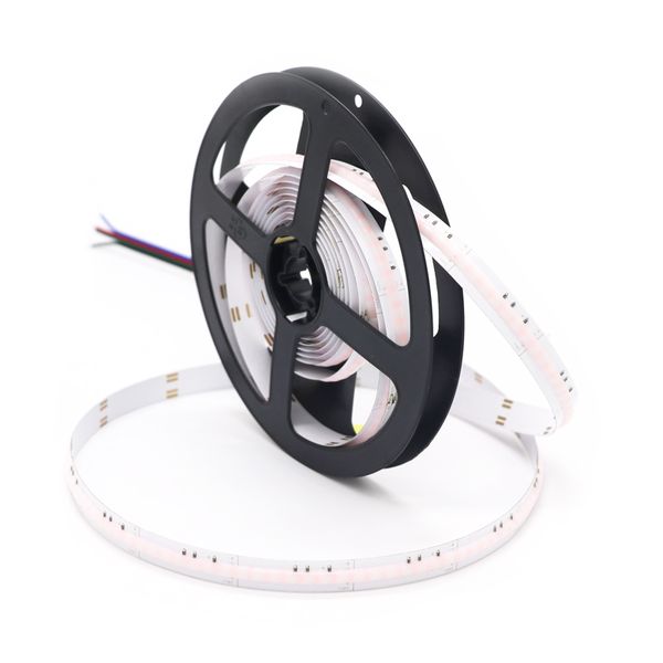 12V High Brightness COB 5M LED Strip Light Pink - MRUL