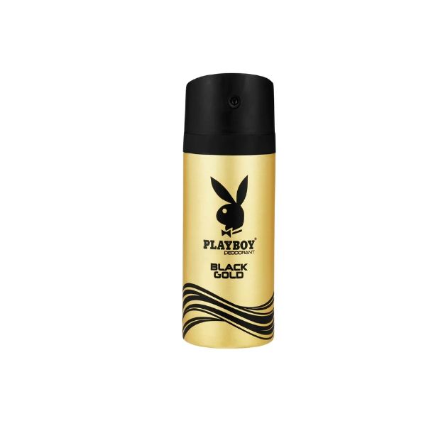 Playboy Deodorant Black Gold - 1 x 150ml