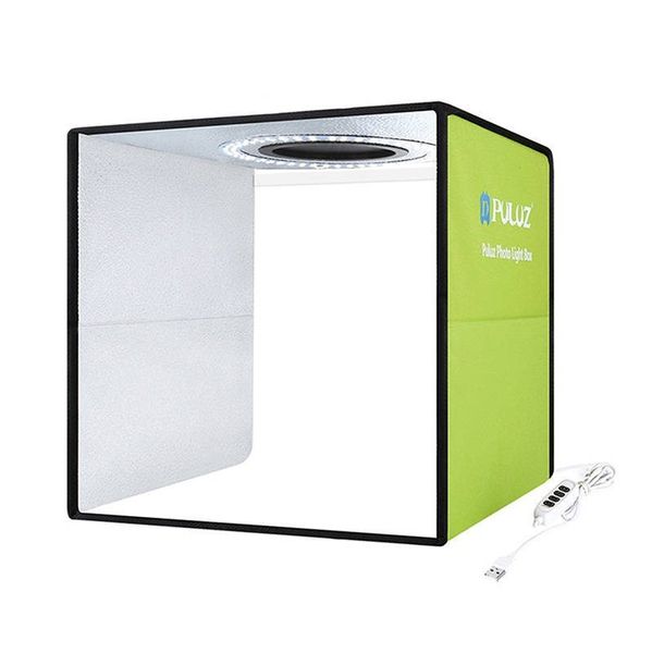 DW PULUZ 30cm Folding High 97 CRI Ring Light Photo Box Kit - PU5032G