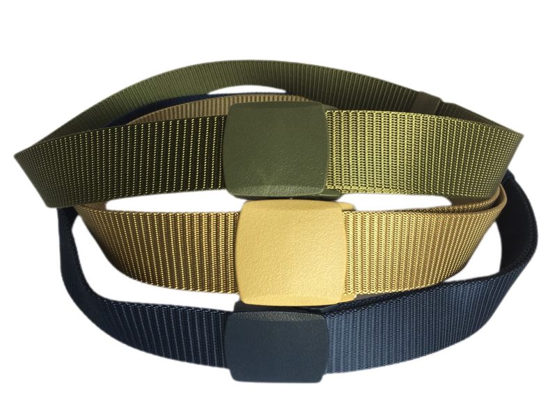 Military Like Belt Nylon Tactical Detachable Buckle Set Of 3 Belts-Assorted