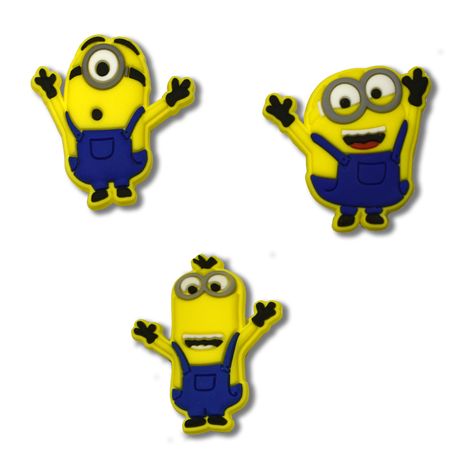 Crocs minions online jibbitz