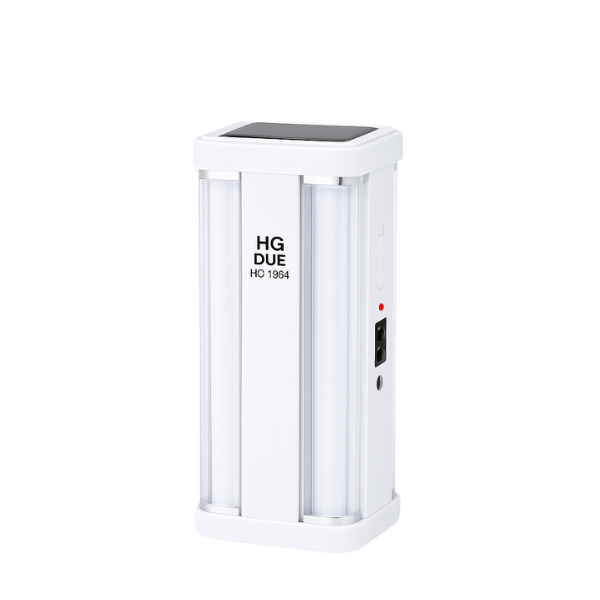 Rechargeable 4-Sided Solar Light - Portable Outdoor Lantern