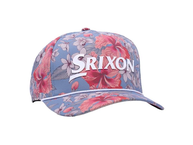 Srixon Hawaii Floral Golf Hat Blue