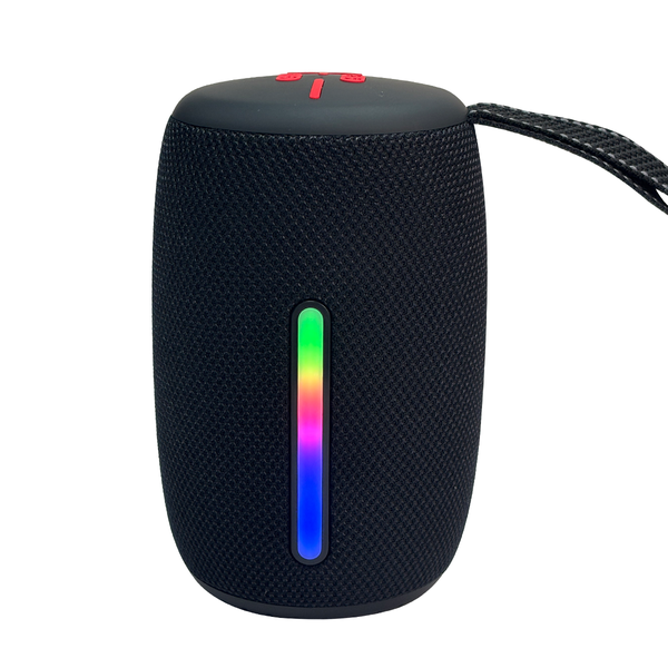 Wireless Portable Bluetooth Speaker,TF Card,HiFi,RGB Lightm,Black