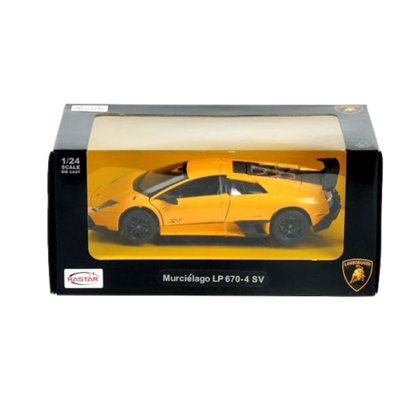 Rastar - Lamborghini Murcielago - LP 670 4 SV Yellow 1/24 - 20cm