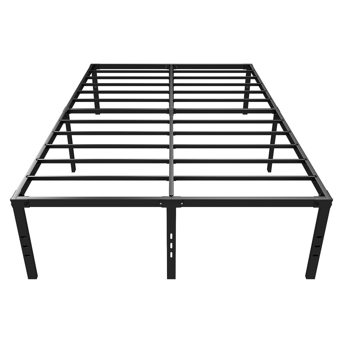 Metal Bed Frame Queen/Double Size No Box Spring Needed Under Bed Storage
