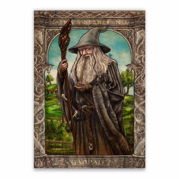 Gandalf Portrait Poster - A1