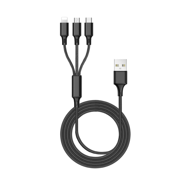 3-in-1 Multifunctional High-Speed Charging DATD Cable A1-3