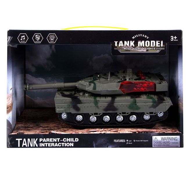 Battery Operated Tank With Sound &amp; Light