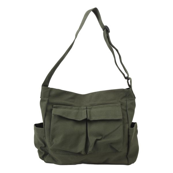 Vintage Canvas Messenger Bag