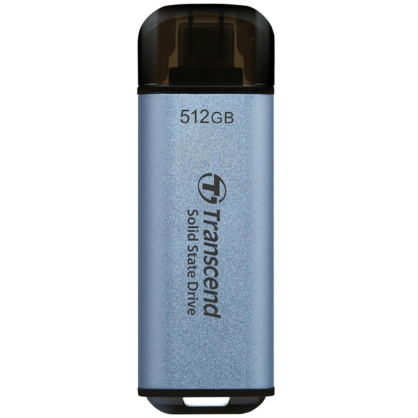 Transcend ESD300C Portable SSD 512GB USB-C 10Gbps - Solid State Drive