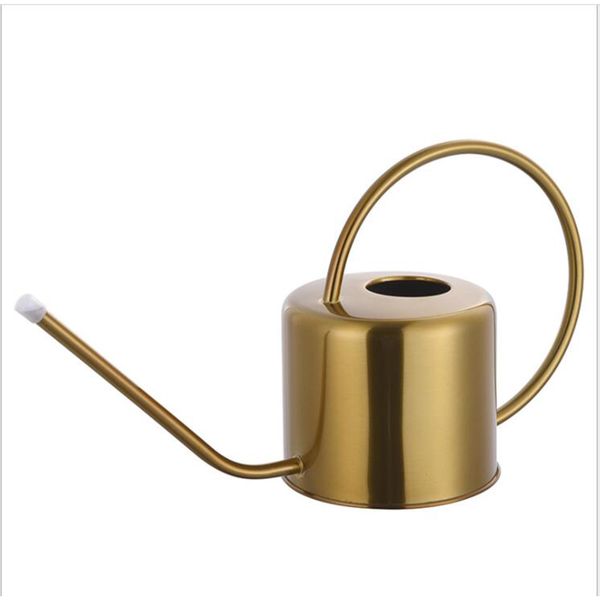 1.3L White Steel Watering Can