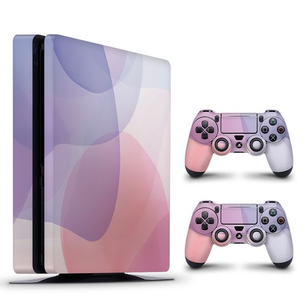 Decal Skin Compatible with PS4 Slim - Soft Pastel Fusion (Decal Only)