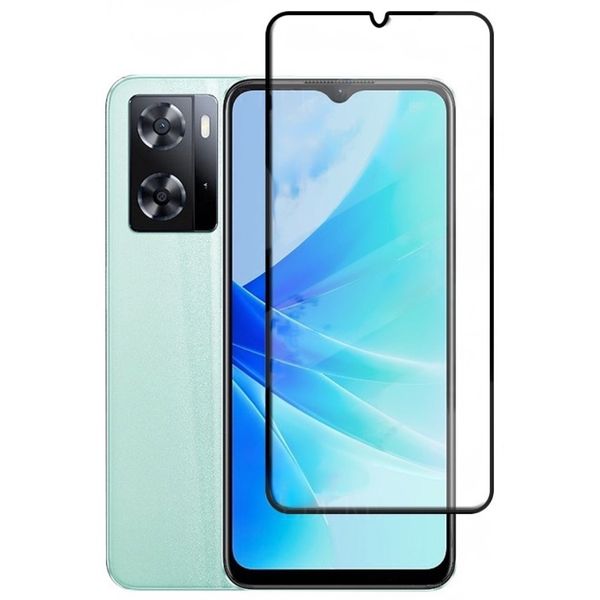 9D Tempered Glass Screen Protector For Oppo A57 - Edge to Edge Glass
