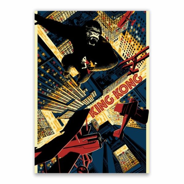 King Kong Aeroplanes Poster - A1