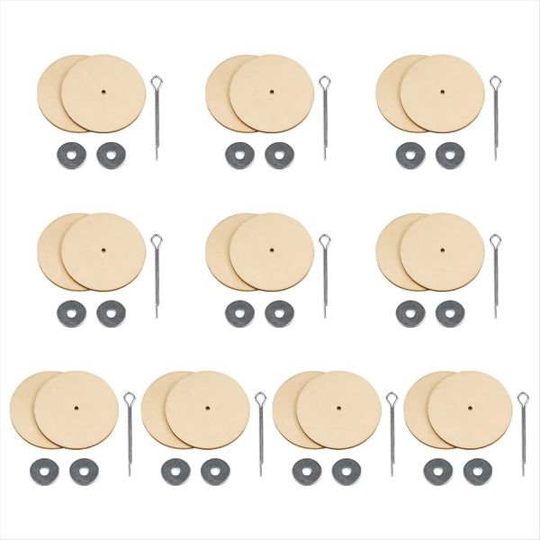 10 Sets Doll Joint Connectors Cotter Pin, 12mm