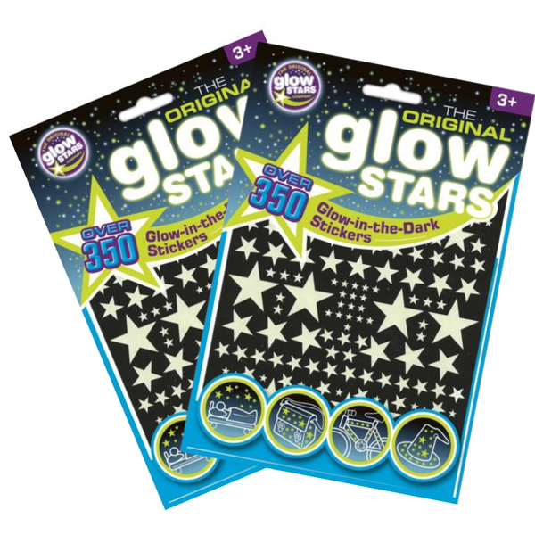 Glow Star Stickers 2 packs